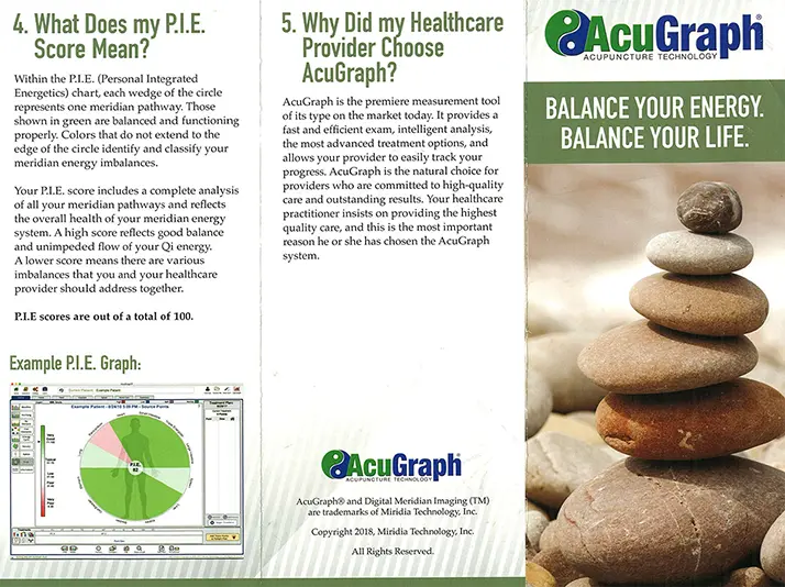 Chiropractic West Des Moines IA Acugraph Brochure Chiropractic West Des Moines IA Acugraph Brochure